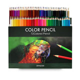 12/18/24/36/48/72 Pencil Oily Color Lead Paint Brush Water Soluble Colored Pencil Set Hand-Painted School Office Supplies
