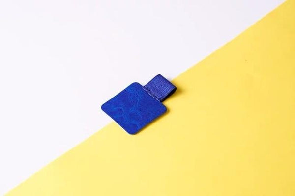 2020 2PCS Sharkbang Self-adhesive PU Leather Notebook Pen Holder For Diary Planner Clip Accessores School Kawaii Stationery
