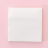 Blank Horizontal Grid Memo Pads Simple Scrapbook Sticker School Supplies Post Sticky Notes Office Stationery