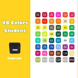 36/48/168/204 Colors Double Headed Art Markers Set Artist Sketch Oily Alcohol Based Markers For Manga School Office Art Supplies