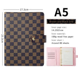Amazon Hot selling A5 Designed Customized Gold ring binder agenda Journal Diary planner notebooks