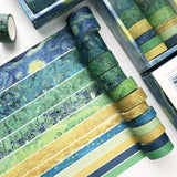 12pcs/set Washi Tape Set Diy Masking Tape Cute Stickers School Suppliers Stationery Gift Presented By Kevin&Sasa Crafts
