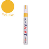 13 Colors White Waterproof Rubber Permanent Paint Marker Pen Car Tyre Tread Environmental Tire Painting Dropshipping