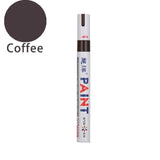 13 Colors White Waterproof Rubber Permanent Paint Marker Pen Car Tyre Tread Environmental Tire Painting Dropshipping