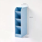 Big Desk Organizer Pen Organizer Storage For Office School Home Supplies Translucent White Pen Storage Holder High Capacity