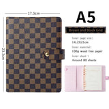 Amazon Hot selling A5 Designed Customized Gold ring binder agenda Journal Diary planner notebooks