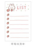 30 Sheets/pack Cute Weekly & Daily Schedule Mini Memo Pad N Times Sticky Notes Bookmark School Office Supply Escolar Papelaria