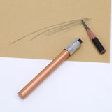 Metal Single-spiral Brush Pick up The Pen The Pencil Extender Art Crayons Extender Pencil Lengthened Fountain Pen Modern Round