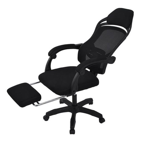 805 Computer Chair Ergonomics Office Chair Seat Back Adjustable Lifting Swivel Chair Mesh Fabric High-Back Chair With Foot Pad