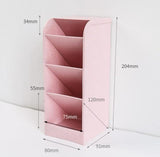 Sharkbang Kawaii Large Capacity Desk Pen Holder Pencil Makeup Storage Box Desktop Organizer Stand Case School Office Stationery