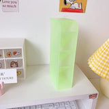 Sharkbang New Arrival Macarone Series Desk Pen Holder Pencil Makeup Storage Box Desktop Organizer School Office Stationery