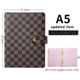 Amazon Hot selling A5 Designed Customized Gold ring binder agenda Journal Diary planner notebooks