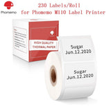 Self-Adhesive Label for Phomemo M110 Label Printer 1.18" x 0.79" (30x20mm) 320 Labels/Roll Multi-Purpose Square Label