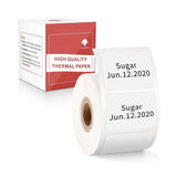 Self-Adhesive Label for Phomemo M110 Label Printer 1.18" x 0.79" (30x20mm) 320 Labels/Roll Multi-Purpose Square Label